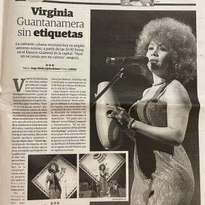 Virgina guantaramera sin etiquetas